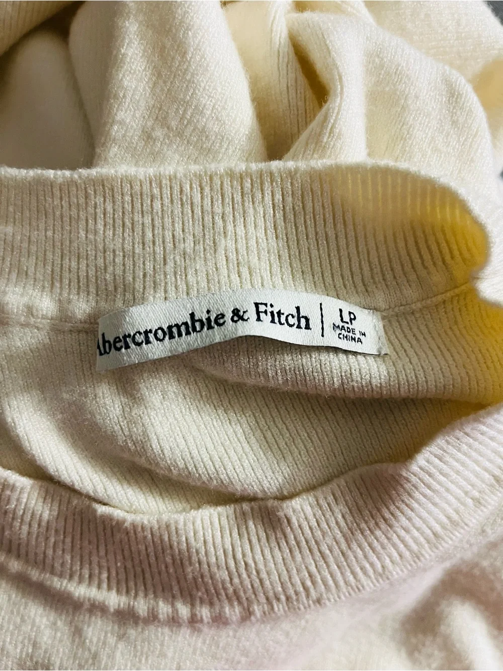 Abercrombie & Fitch Short-Sleeve Maxi Sweater Dress SZ LP